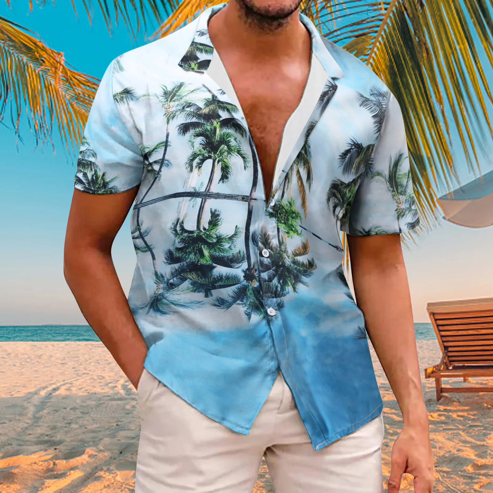 Men Summer Fashion Leisure Seaside Beach Hawaiian Printed Shirt Top Blouse High Quality Simple Beach Blouse Мужская Одежда 2022
Men Summer Fashion Leisure Seaside Beach Hawaiian Printed Shirt Top Blouse High Quality Simple Beach Blouse Мужская Одежда 2022