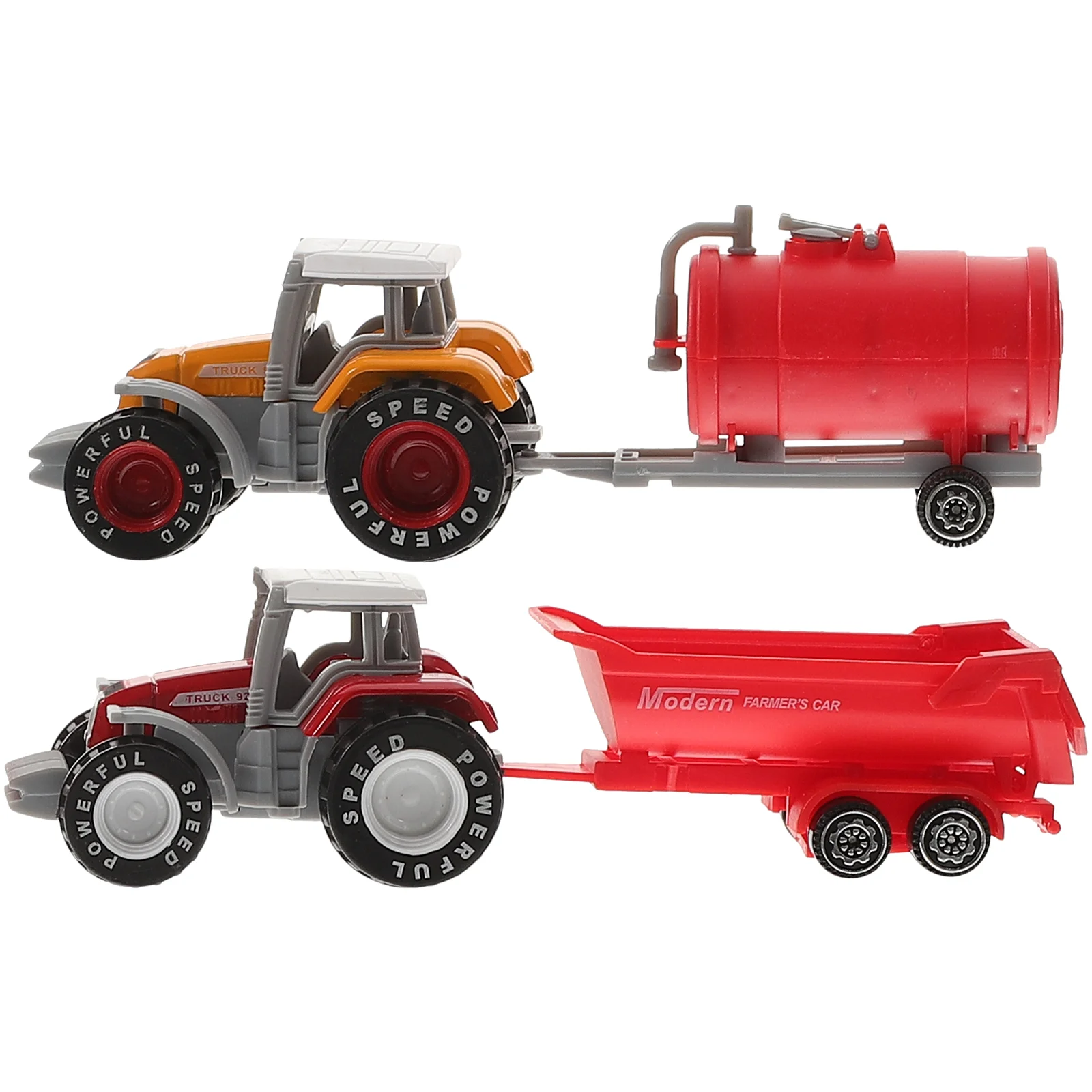 2pcs Plastic Truck Model Tractor Model Small Truck Model Toy Container Tractor Model for Boys
2pcs Plastic Truck Model Tractor Model Small Truck Model Toy Container Tractor Model for Boys