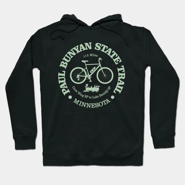 Paul Bunyan State Trail (cycling) Hoodie
Paul Bunyan State Trail (cycling) Hoodie