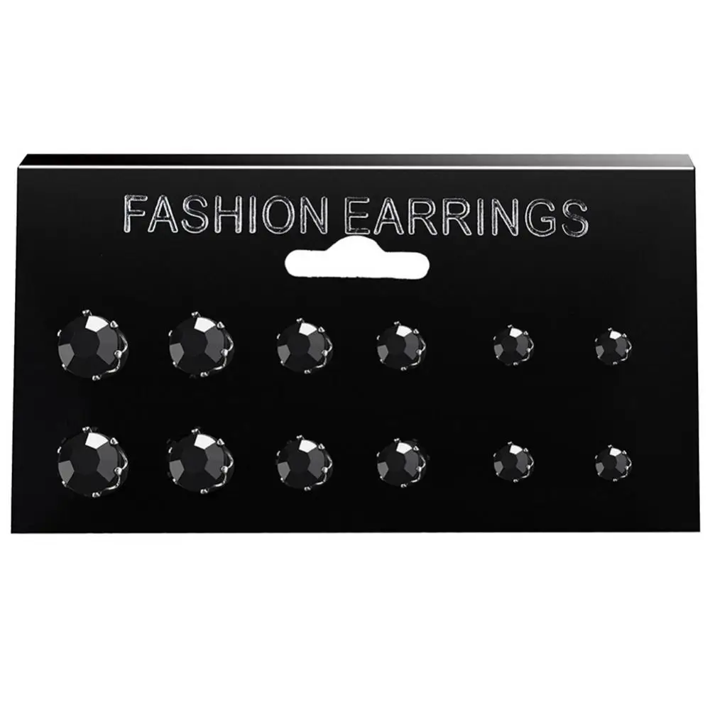 12/6 Pairs Classic Rose Shape Cubic Zirconia Stud Earrings Women Jewelry Set New Hot
12/6 Pairs Classic Rose Shape Cubic Zirconia Stud Earrings Women Jewelry Set New Hot