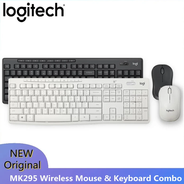 Logitech MK295 Wireless Mouse Keyboard Combo Keyboard Mice Set Full Numpad, Advanced Optical Tracking Mice for Home Office Games
Logitech MK295 Wireless Mouse Keyboard Combo Keyboard Mice Set Full Numpad, Advanced Optical Tracking Mice for Home Office Games