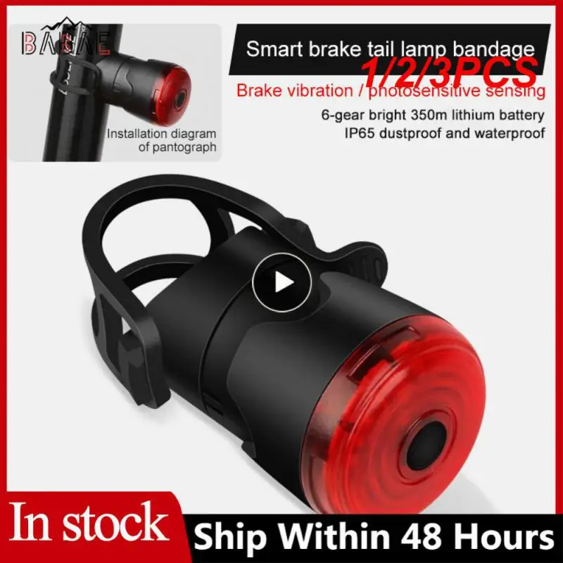 1/2/3 шт. велосипедный умный автомобильный тормозной зондирующий фонарь IPx6 Водонепроницаемый задний фонарь USB Перезаряжаемый велосипедный светодиодный задний фонарь Mtb 
1/2/3 шт. велосипедный умный автомобильный тормозной зондирующий фонарь IPx6 Водонепроницаемый задний фонарь USB Перезаряжаемый велосипедный светодиодный задний фонарь Mtb