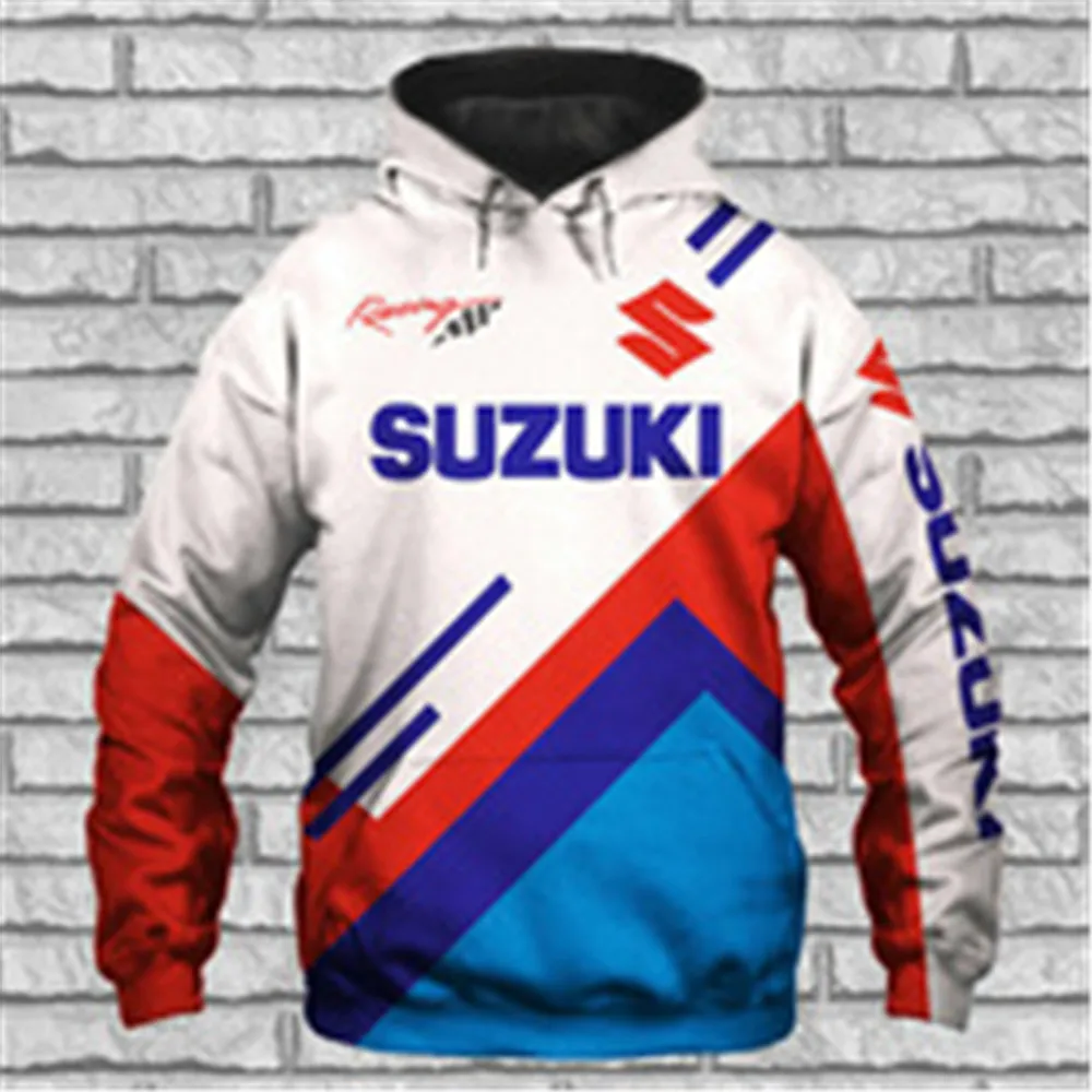 Spring and Autumn 2021 New Suzuki Hoodie 3D Print Sport Pullover Men's and Women's Motorcycle Jackets Hip Hop Street Fashion Top
Spring and Autumn 2021 New Suzuki Hoodie 3D Print Sport Pullover Men's and Women's Motorcycle Jackets Hip Hop Street Fashion Top