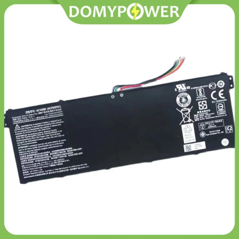 Аккумуляторная батарея AC14B8K для Acer Chromebook CB5-311 Aspire V3-371-30FA V3-111P E3-112 ES1-111 ES1-331 E5-771 R7-372T
Аккумуляторная батарея AC14B8K для Acer Chromebook CB5-311 Aspire V3-371-30FA V3-111P E3-112 ES1-111 ES1-331 E5-771 R7-372T