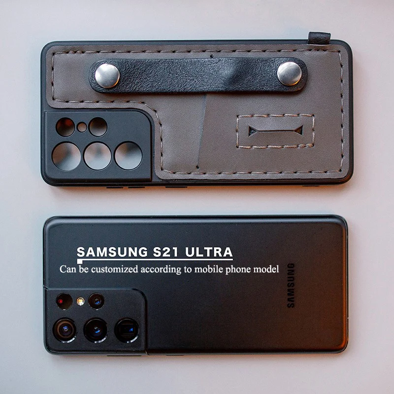 Handmade Genuine Leather Phone Case For SAMSUNG S21 Personalized Phone Leather Cover Holding Strap For Iphone Customized Name
Handmade Genuine Leather Phone Case For SAMSUNG S21 Personalized Phone Leather Cover Holding Strap For Iphone Customized Name