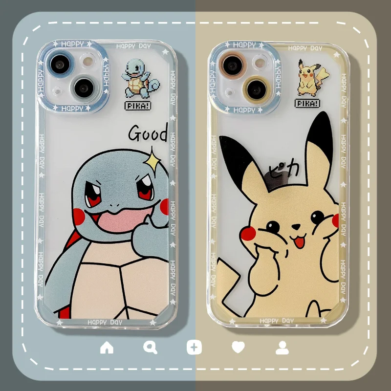Cute Pikachu Pokemon Phone Case For Iphone 11 12 13 Pro Max X Xs Xr 7 8 Plus Angel Eyes Transparent Protector Cover
Cute Pikachu Pokemon Phone Case For Iphone 11 12 13 Pro Max X Xs Xr 7 8 Plus Angel Eyes Transparent Protector Cover