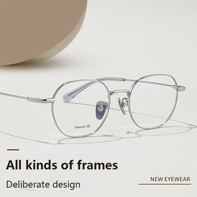 

Ретро оправа для очков из чистого титана TR90 для мужчин и женщин мужские многоугольные оправы для очков корейские очки для коррекции миопии