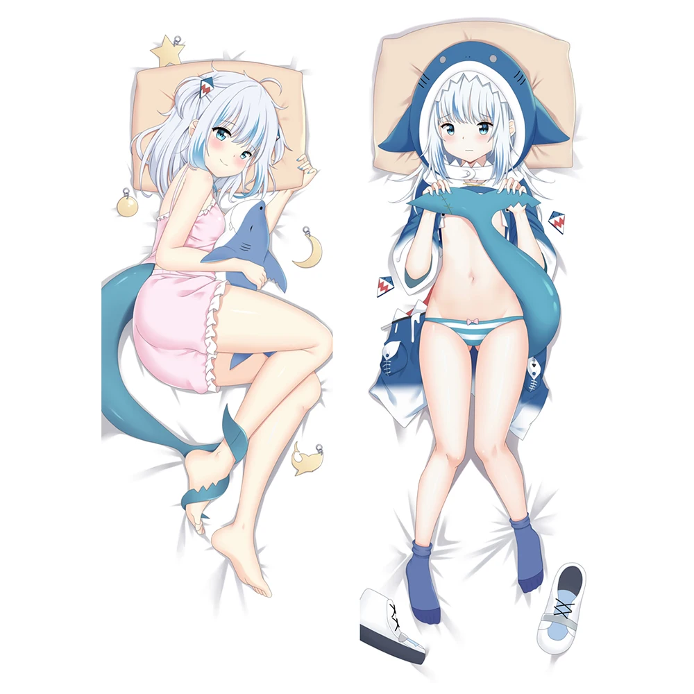 Hololive VTuber Gawr Gura Dakimakura Hugging Body Pillow Cover Anime Two-Sides Printed Short Plush Throw Cushion Pillowcases
Hololive VTuber Gawr Gura Dakimakura Hugging Body Pillow Cover Anime Two-Sides Printed Short Plush Throw Cushion Pillowcases