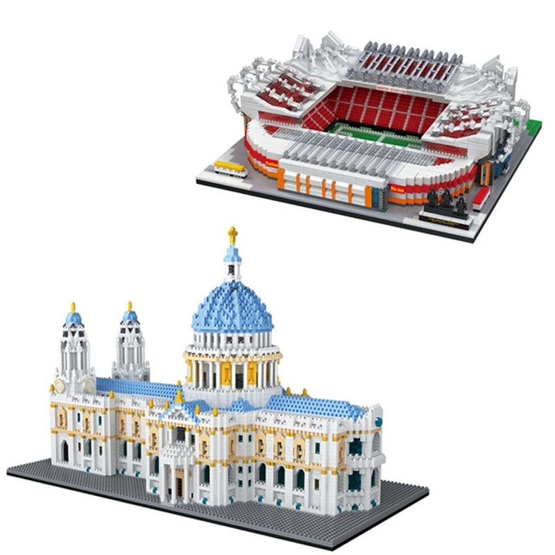 Micro-particle Puzzle Assembling Building Blocks 8650 St. Paul's Cathedral 8633 Stadium Compatible with Lego
Micro-particle Puzzle Assembling Building Blocks 8650 St. Paul's Cathedral 8633 Stadium Compatible with Lego