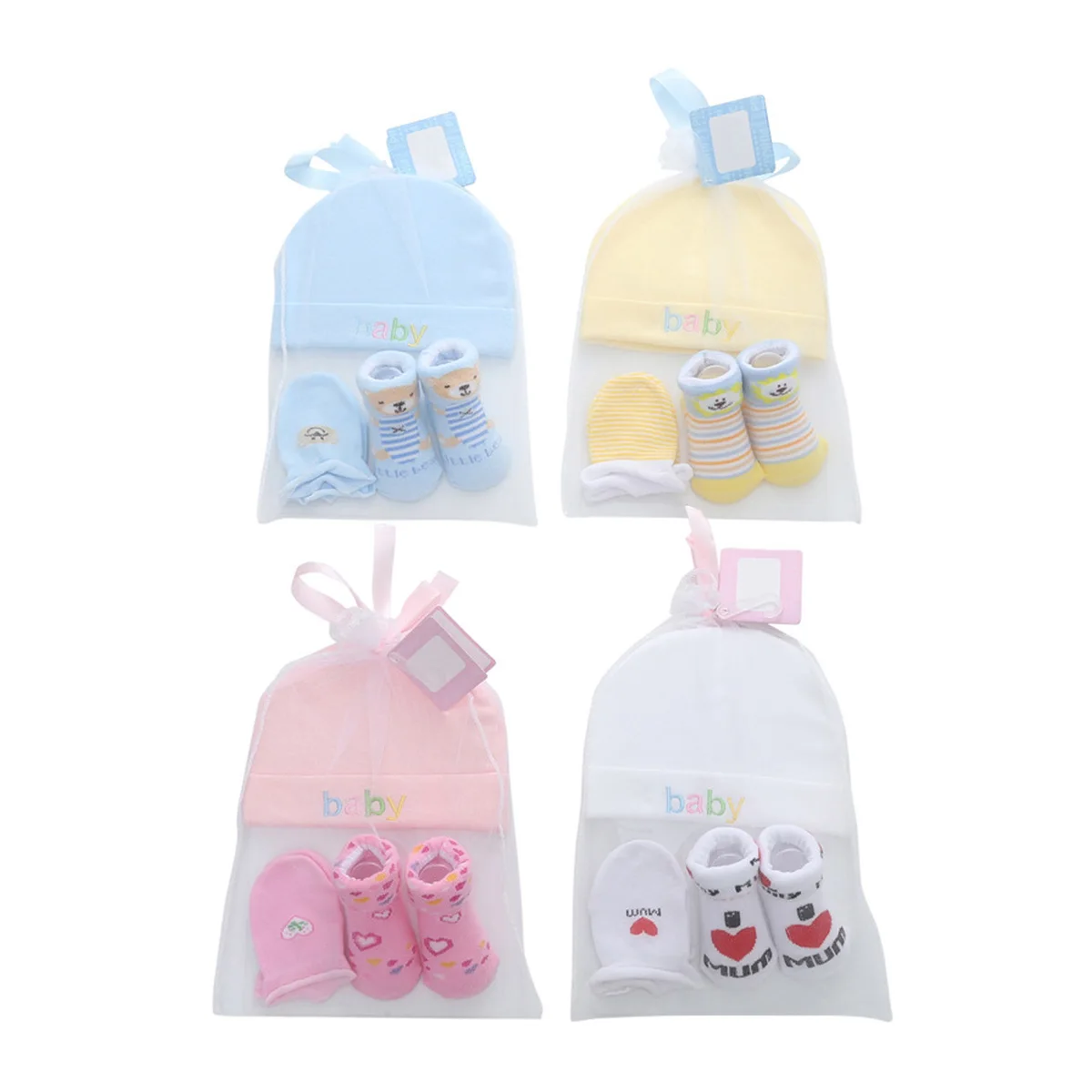 3PCS Baby Infant Girls Boys Newborn Hats Set Cotton Beanies Cap Gloves Print Socks Toddler Newborn Gifts Accessories Sets 0-12M
3PCS Baby Infant Girls Boys Newborn Hats Set Cotton Beanies Cap Gloves Print Socks Toddler Newborn Gifts Accessories Sets 0-12M