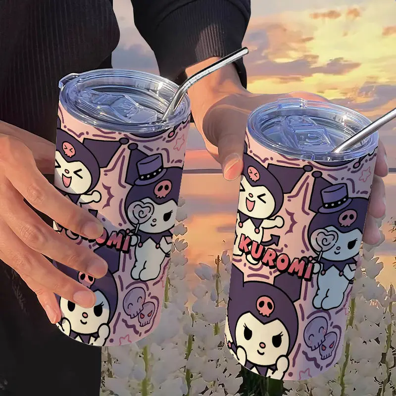 Kuromi Kuromi Cartoon Thermos Cup With Straw Handy Cup Coffee Cup Ins High-Looking Portable Stainless Steel Student Girl
Kuromi Kuromi Cartoon Thermos Cup With Straw Handy Cup Coffee Cup Ins High-Looking Portable Stainless Steel Student Girl