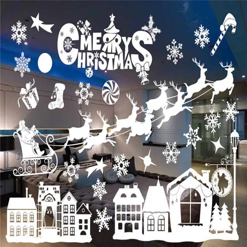 2022 Christmas Window Stickers Christmas Decorations for Home Christmas Wall Sticker Kids Room Wall Decals New Year Stickers
2022 Christmas Window Stickers Christmas Decorations for Home Christmas Wall Sticker Kids Room Wall Decals New Year Stickers