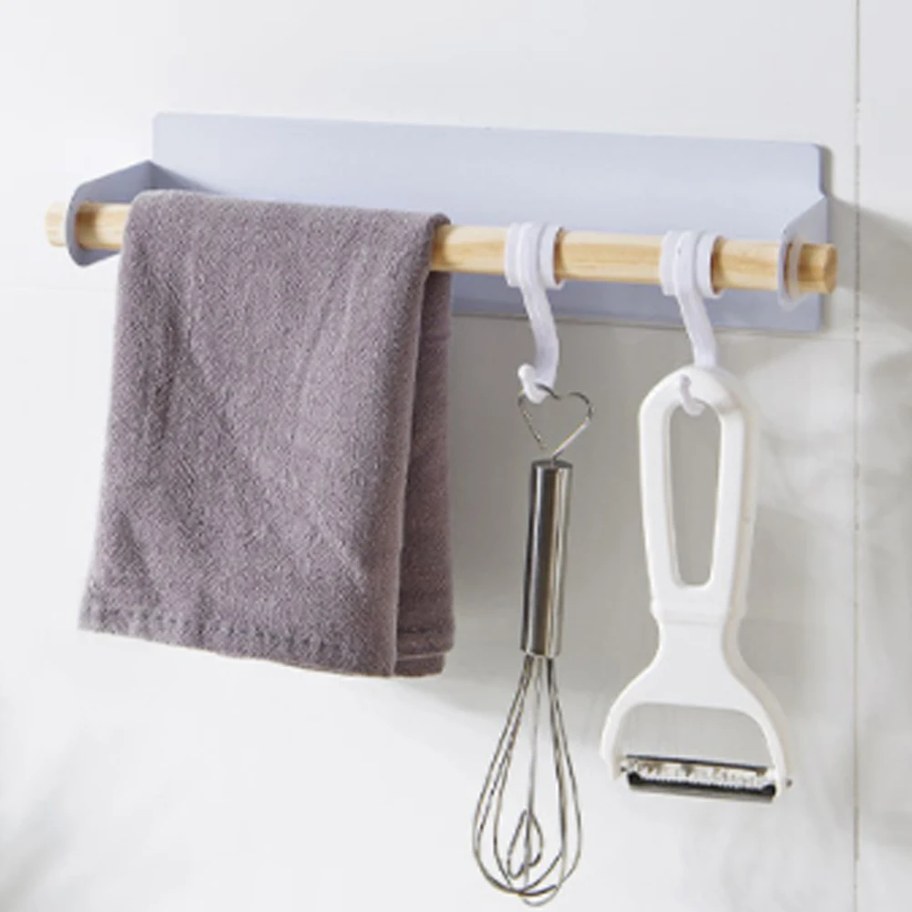 Wall Mounted Towel Holder Rack Hanger Self-adhesive Hanger Bathroom Organizer Towel Bar Shelf Bathroom Hook Kitchen Wipe Hanging
Wall Mounted Towel Holder Rack Hanger Self-adhesive Hanger Bathroom Organizer Towel Bar Shelf Bathroom Hook Kitchen Wipe Hanging