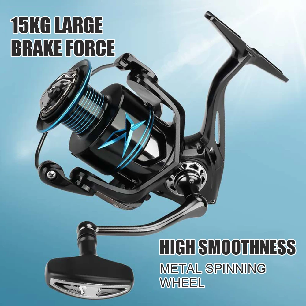 5.2:1 Fishing Reel with Metal Crank Built-in 5+1 Bearings Universal Fish Wheel Waterdrop Wire Gauge Design Dropshipping
5.2:1 Fishing Reel with Metal Crank Built-in 5+1 Bearings Universal Fish Wheel Waterdrop Wire Gauge Design Dropshipping