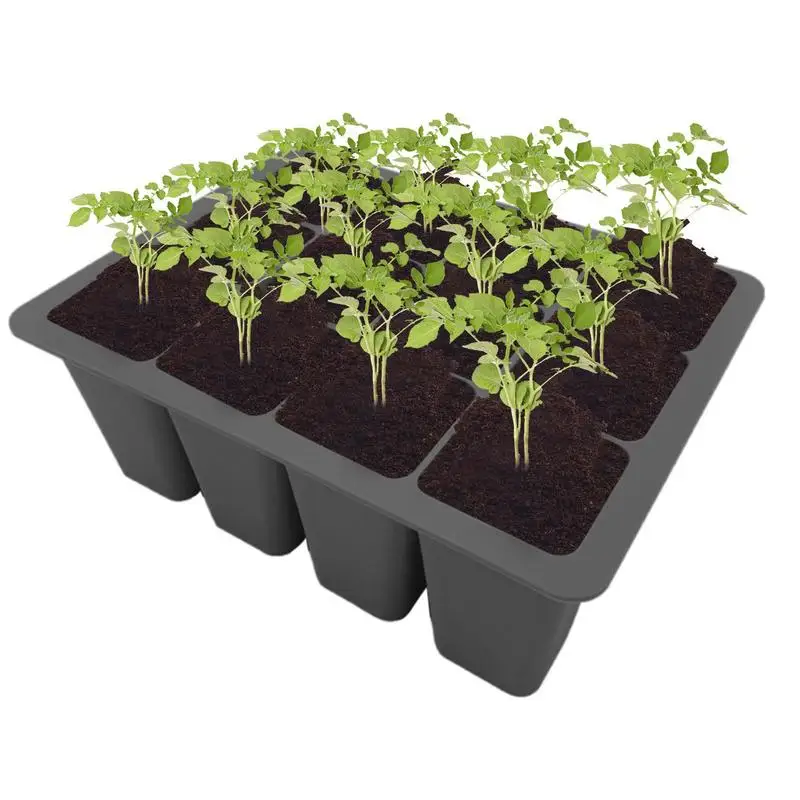 Seedling Trays Seed Starting Trays Plant With 12 Cells Indoor Greenhouse Mini Propagation Station For Seeds Growing Starting
Seedling Trays Seed Starting Trays Plant With 12 Cells Indoor Greenhouse Mini Propagation Station For Seeds Growing Starting