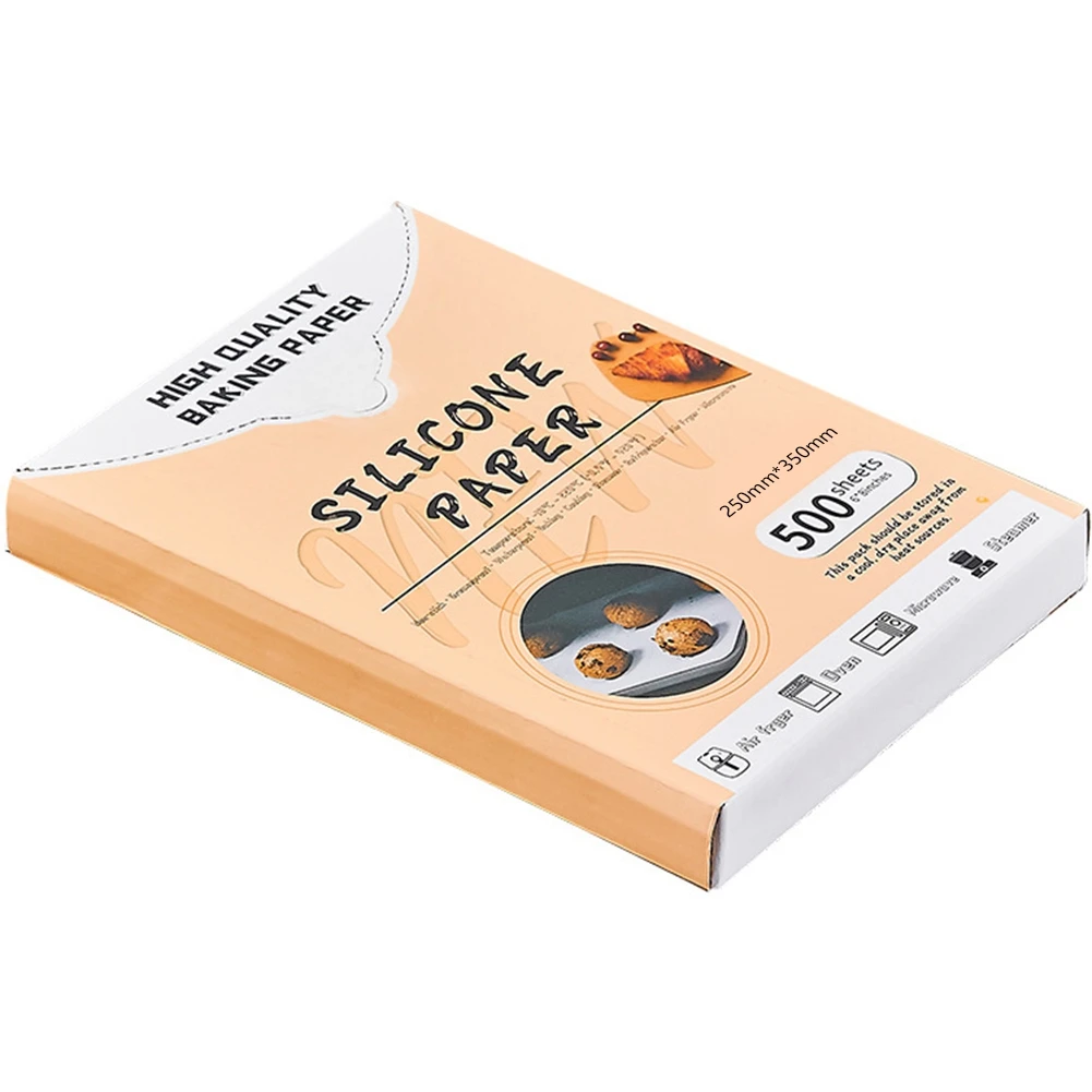 500PCS Waterproof Food Grade BBQ Paper Bakery Oil Resistant High Temperature Baking Silicone Oil Paper (25x35cm)
500PCS Waterproof Food Grade BBQ Paper Bakery Oil Resistant High Temperature Baking Silicone Oil Paper (25x35cm)