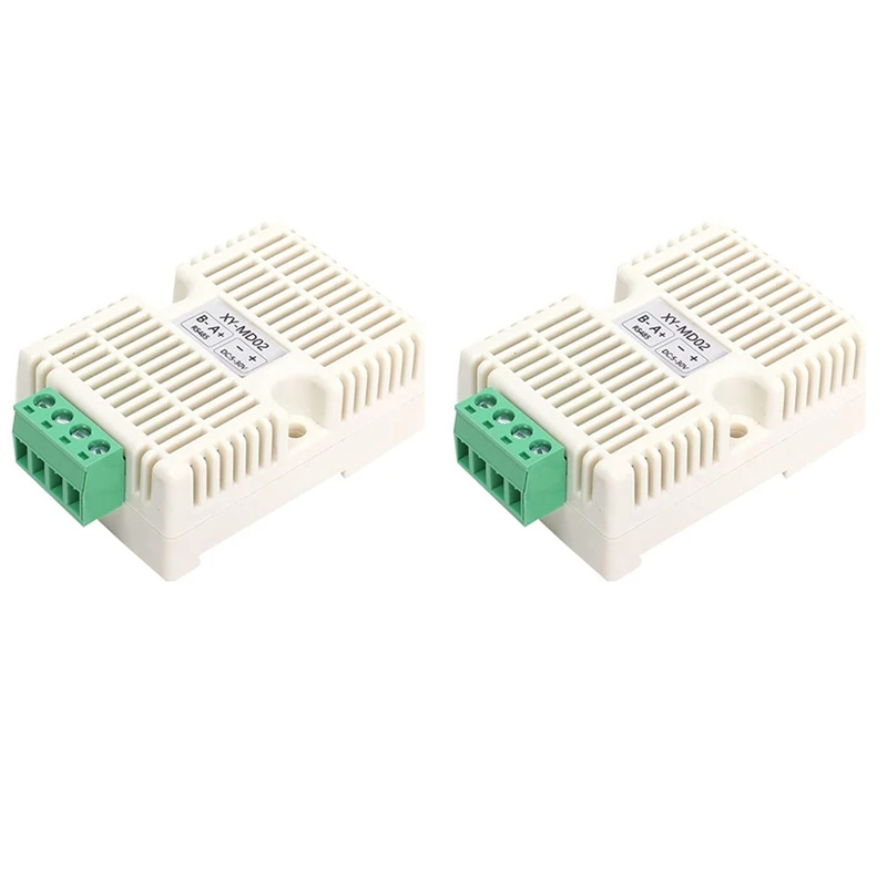 2X MD02 Temperature And Humidity Transmitter Industrial Sensor High-Precision Temperature And Humidity Monitoring SHT20
2X MD02 Temperature And Humidity Transmitter Industrial Sensor High-Precision Temperature And Humidity Monitoring SHT20