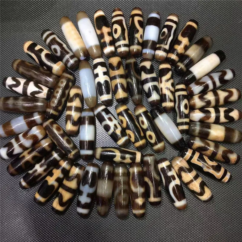 220609-2 13mm*38mm 50pcs/lot Perfectly Weathered Fine and Old-fashioned DZi Bead Amulet Collection DIY for Men& Women Jewelry
220609-2 13mm*38mm 50pcs/lot Perfectly Weathered Fine and Old-fashioned DZi Bead Amulet Collection DIY for Men& Women Jewelry