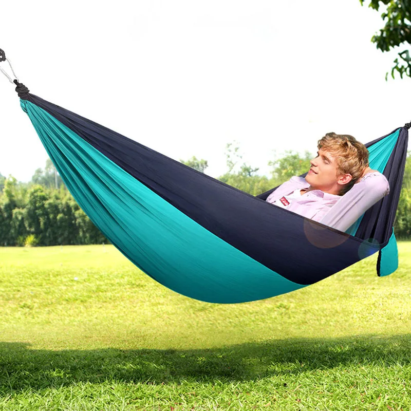 Camping Hammock For Single Outdoor Hunting Survival Portable Garden Yard Patio Leisure Parachute Hammock Swing Travel
Camping Hammock For Single Outdoor Hunting Survival Portable Garden Yard Patio Leisure Parachute Hammock Swing Travel