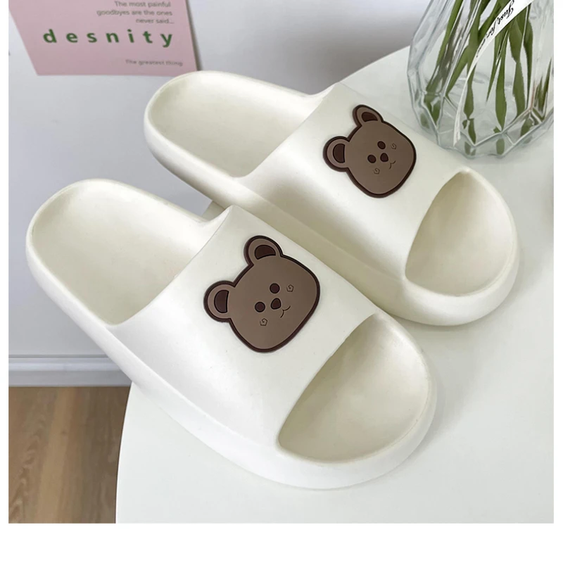 Platform New Fashion Summer Eva Sole Women Bear Cute Slides Flat 2022Soft Non Slip Indoor Female Men Slippers Bathroom Shoes
Platform New Fashion Summer Eva Sole Women Bear Cute Slides Flat 2022Soft Non Slip Indoor Female Men Slippers Bathroom Shoes