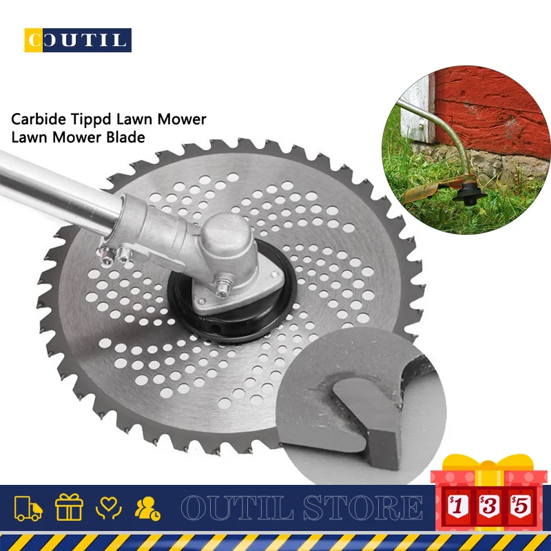 40/60/80 Teeth Lawn Mower Blade Cut Grass Garden Weed Eater Trimmer Cutter Tools Trimmer Head Replacement Circular Saw Blade
40/60/80 Teeth Lawn Mower Blade Cut Grass Garden Weed Eater Trimmer Cutter Tools Trimmer Head Replacement Circular Saw Blade