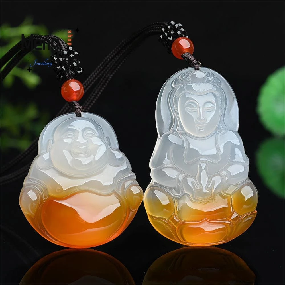 Natural Brazilian Ice Pretty Colour Chalcedony Guanyin Bodhisattva Maitreya Buddha Pendant Exquisite Best Selling Couple Jewelry
Natural Brazilian Ice Pretty Colour Chalcedony Guanyin Bodhisattva Maitreya Buddha Pendant Exquisite Best Selling Couple Jewelry