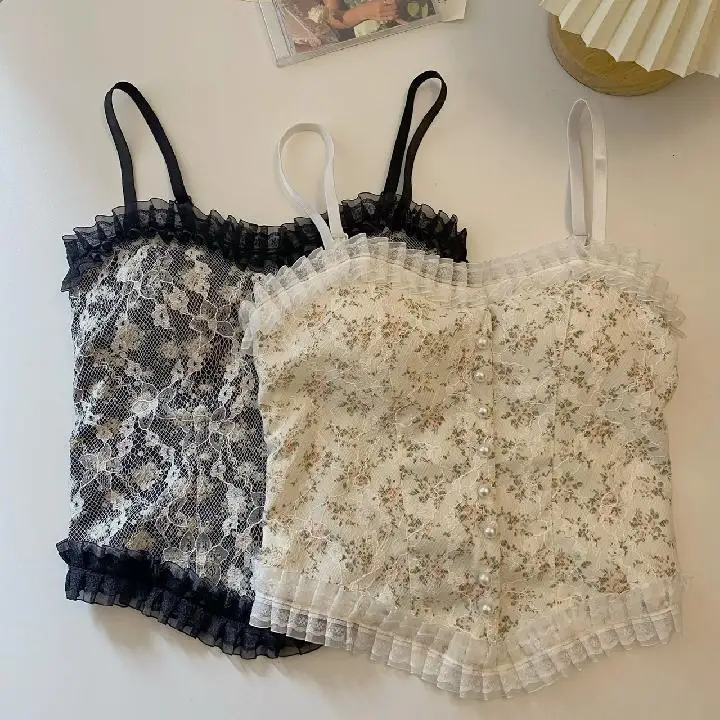 Summer Women Sexy Camisole Lace V Neck Spaghetti Strap Tank Top Ladies Feminino Vest Femme Top
Summer Women Sexy Camisole Lace V Neck Spaghetti Strap Tank Top Ladies Feminino Vest Femme Top