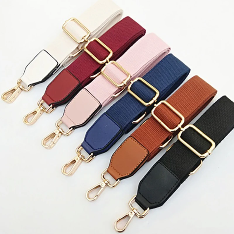 New Shoulder Bag Strap Pure Color Cotton Webbing Long Shoulder Strap High Quality Accessory Bag Adjustable Belt Messenger Bag
New Shoulder Bag Strap Pure Color Cotton Webbing Long Shoulder Strap High Quality Accessory Bag Adjustable Belt Messenger Bag