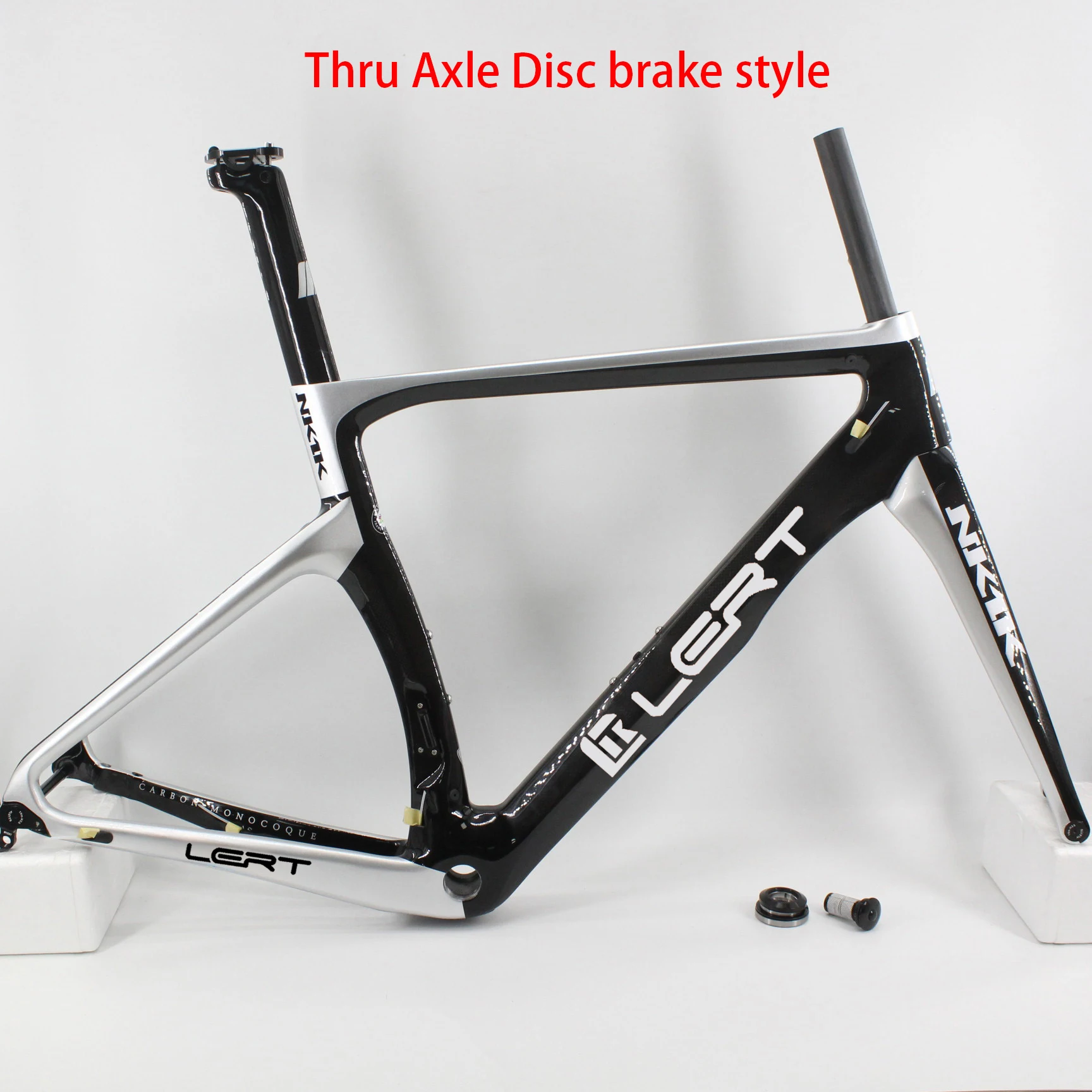 Newest Black Silver 700C Road Bike 3k Full Carbon Fibre Bicycle Thru Axle Disc Brake Frame Fork+Seatpost+Headsets Free Ship
Newest Black Silver 700C Road Bike 3k Full Carbon Fibre Bicycle Thru Axle Disc Brake Frame Fork+Seatpost+Headsets Free Ship