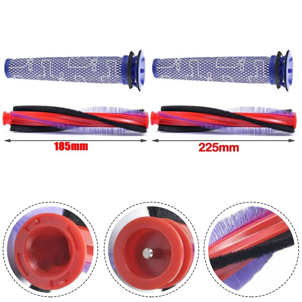 185/225mm Roller Brush Bar Filters Replacement Kit For Dyson V6 DC58 DC59 SV03 DC62 Vacuum Cleaner Parts 963830-01
185/225mm Roller Brush Bar Filters Replacement Kit For Dyson V6 DC58 DC59 SV03 DC62 Vacuum Cleaner Parts 963830-01