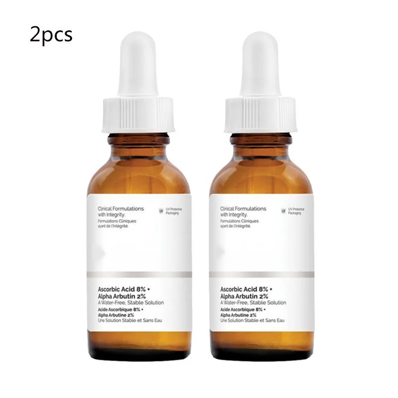Ascorbic acid 8% + α-arbutin 2% Essential water 2 pcs Anti-aging Whitening and brightening Skin Facial Essence water
Ascorbic acid 8% + α-arbutin 2% Essential water 2 pcs Anti-aging Whitening and brightening Skin Facial Essence water