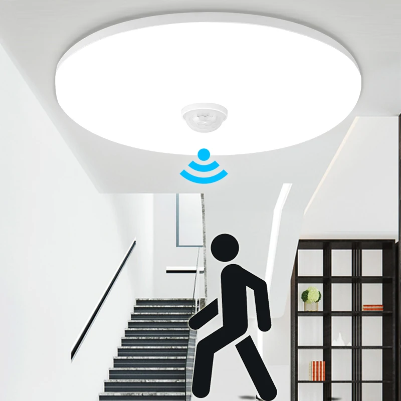 Led Night Light Lamp with Motion Sensor Light PIR Bulb 12W 18W LED Ceiling Lamp Stair Hallway For Home Stair Children Nightlight
Led Night Light Lamp with Motion Sensor Light PIR Bulb 12W 18W LED Ceiling Lamp Stair Hallway For Home Stair Children Nightlight