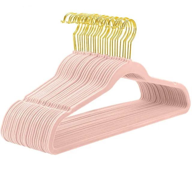 ABS Flocking Non-slip Seamless Hanger Clothing Store Finishing Hanger Gold Hook Storage Household Clothes Rack Magic Hanger
ABS Flocking Non-slip Seamless Hanger Clothing Store Finishing Hanger Gold Hook Storage Household Clothes Rack Magic Hanger