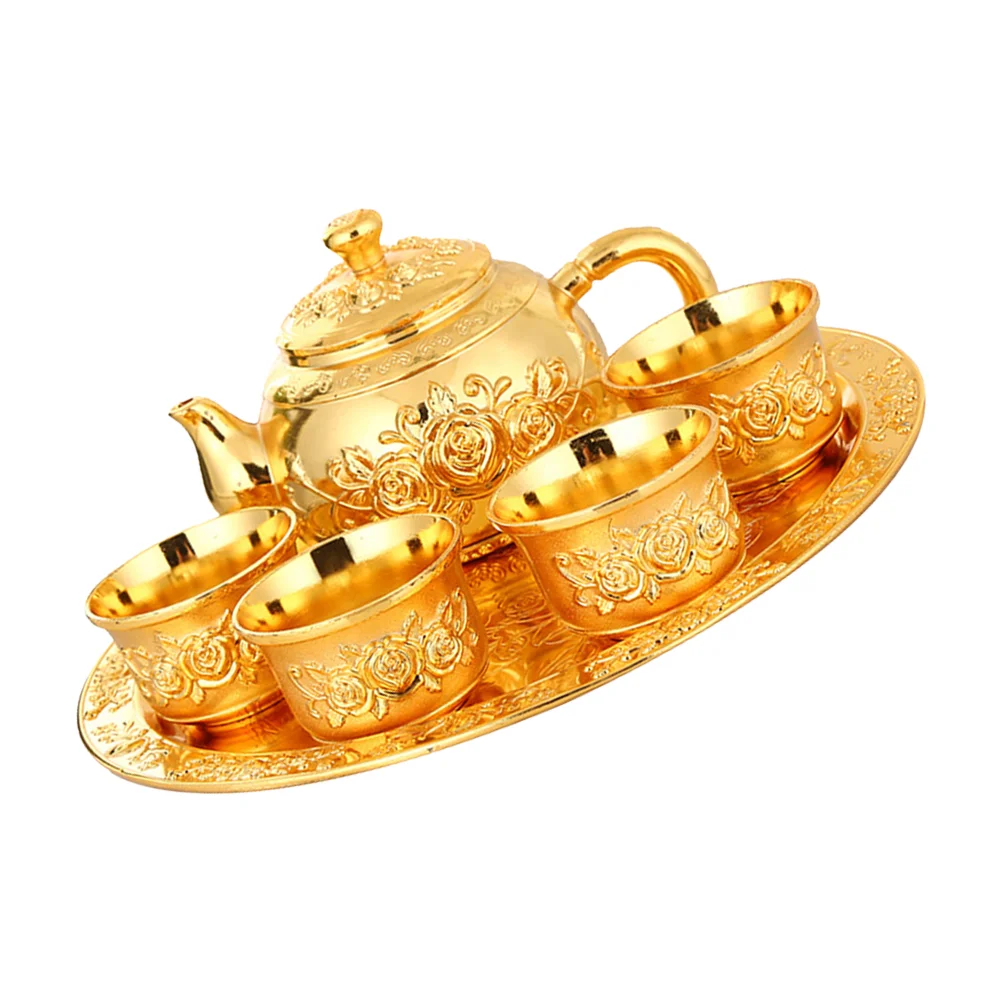 Rose Tea Set Turkish Coffee Pot Set China Tea Set Metal Breakfast Tea Cup Espresso Cups Saucers Zinc Alloy Retro Tea Cups
Rose Tea Set Turkish Coffee Pot Set China Tea Set Metal Breakfast Tea Cup Espresso Cups Saucers Zinc Alloy Retro Tea Cups