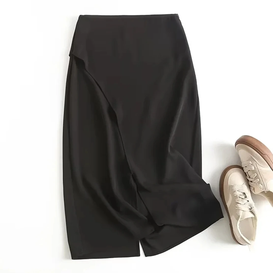 Jenny&Dave England Fashion Office Lady High Waist Asymmetry Black Skirt Sexy Forking Midi SKirts Women
Jenny&Dave England Fashion Office Lady High Waist Asymmetry Black Skirt Sexy Forking Midi SKirts Women