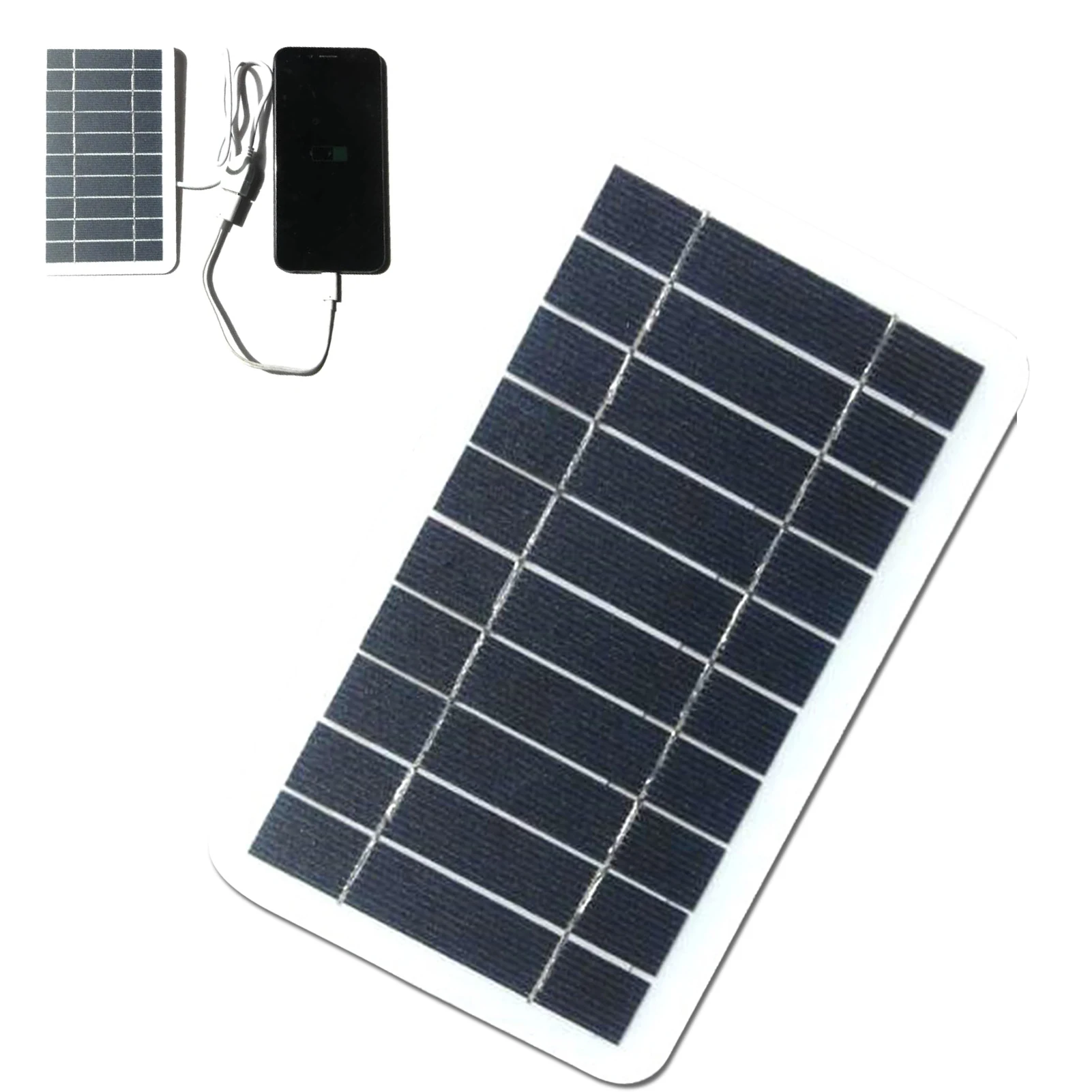 Solar Power Bank 2W 5V Portable Charger 400mah Battery Backup Charger Solar Panel For Cell Phones Tablets And Electronic Devices
Solar Power Bank 2W 5V Portable Charger 400mah Battery Backup Charger Solar Panel For Cell Phones Tablets And Electronic Devices