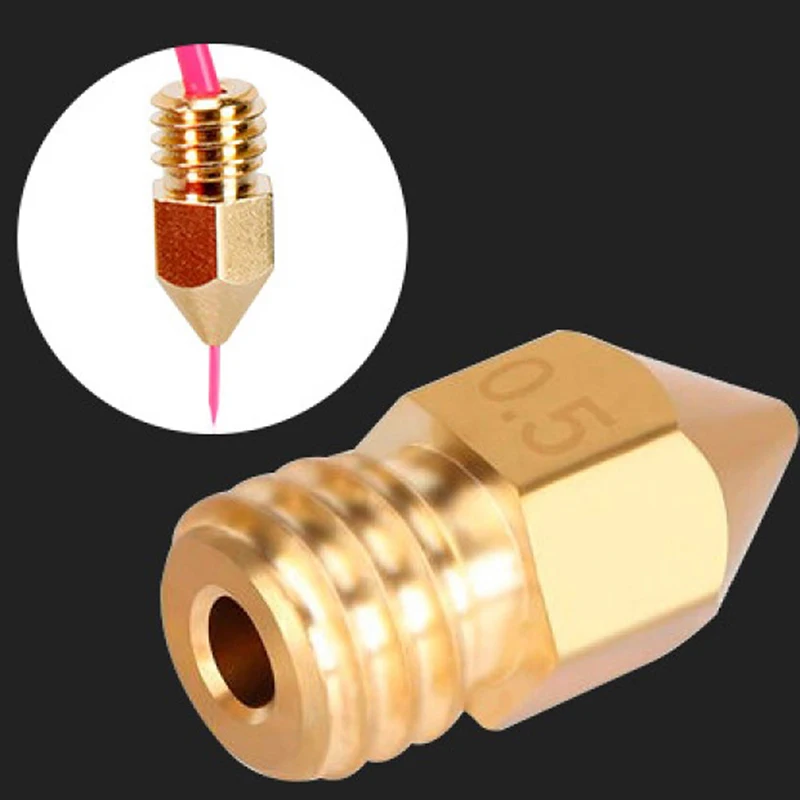 Сопло MK8 1,75 мм 0,2/0,3/0,5/0,6/0,8/1,0 мм, пинцет и 6 мм L-ключ и 0,35 иглы для Creality Ender 3 5, запчасти для 3D-принтера
Сопло MK8 1,75 мм 0,2/0,3/0,5/0,6/0,8/1,0 мм, пинцет и 6 мм L-ключ и 0,35 иглы для Creality Ender 3 5, запчасти для 3D-принтера
