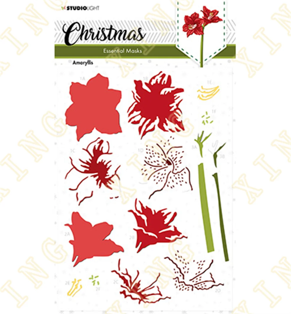 Amaryllis Flowers 2022 New Metal Cutting Dies Layering Stencils Painting Scrapbook Coloring Embossing Album Decorative Template
Amaryllis Flowers 2022 New Metal Cutting Dies Layering Stencils Painting Scrapbook Coloring Embossing Album Decorative Template