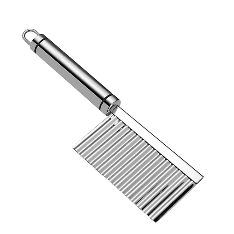 Stainless steel potato chopper wave knife potato chip knife multifunctional vegetable potato chopper vegetable cutter
Stainless steel potato chopper wave knife potato chip knife multifunctional vegetable potato chopper vegetable cutter