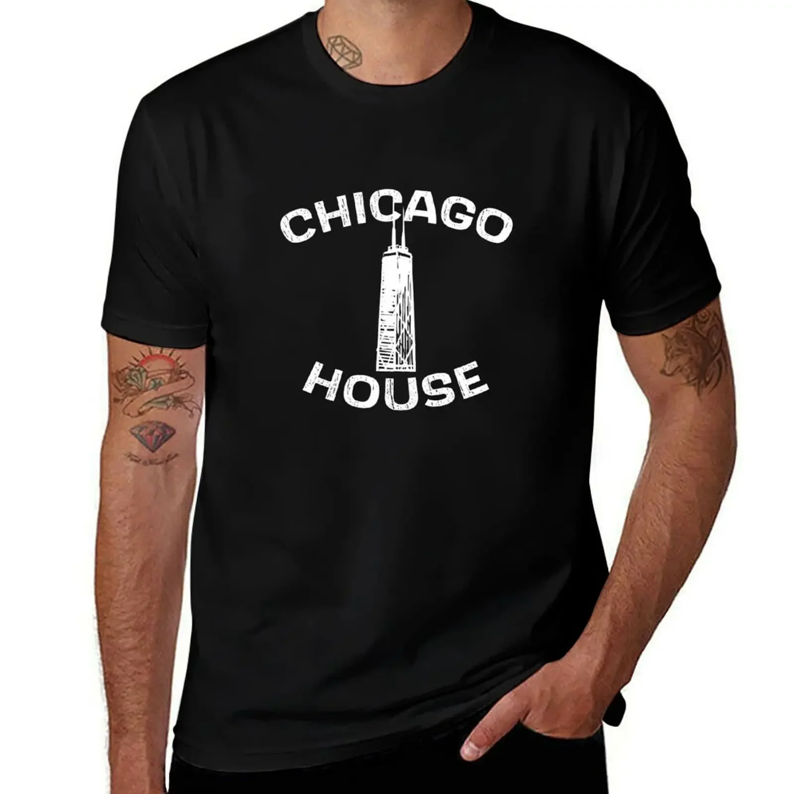 Футболка Chicago House for Rover Club Festival футболка с графическим рисунком футбольная