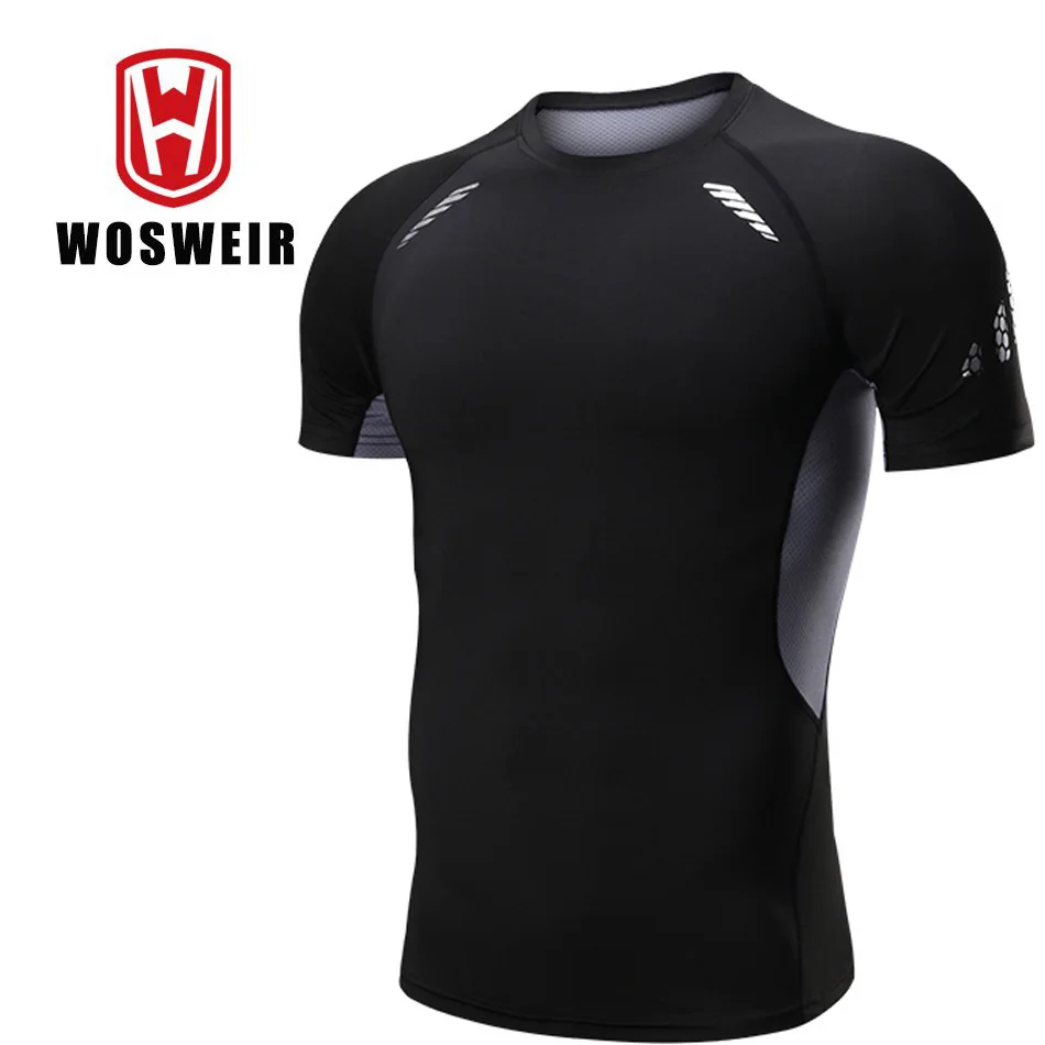 WOSWEIR Sports Compression Shorts Sleeves Tracksuit for Men Quick Dry Wear Running Suit Jogging Gym Fitness Workout Clothes
WOSWEIR Sports Compression Shorts Sleeves Tracksuit for Men Quick Dry Wear Running Suit Jogging Gym Fitness Workout Clothes