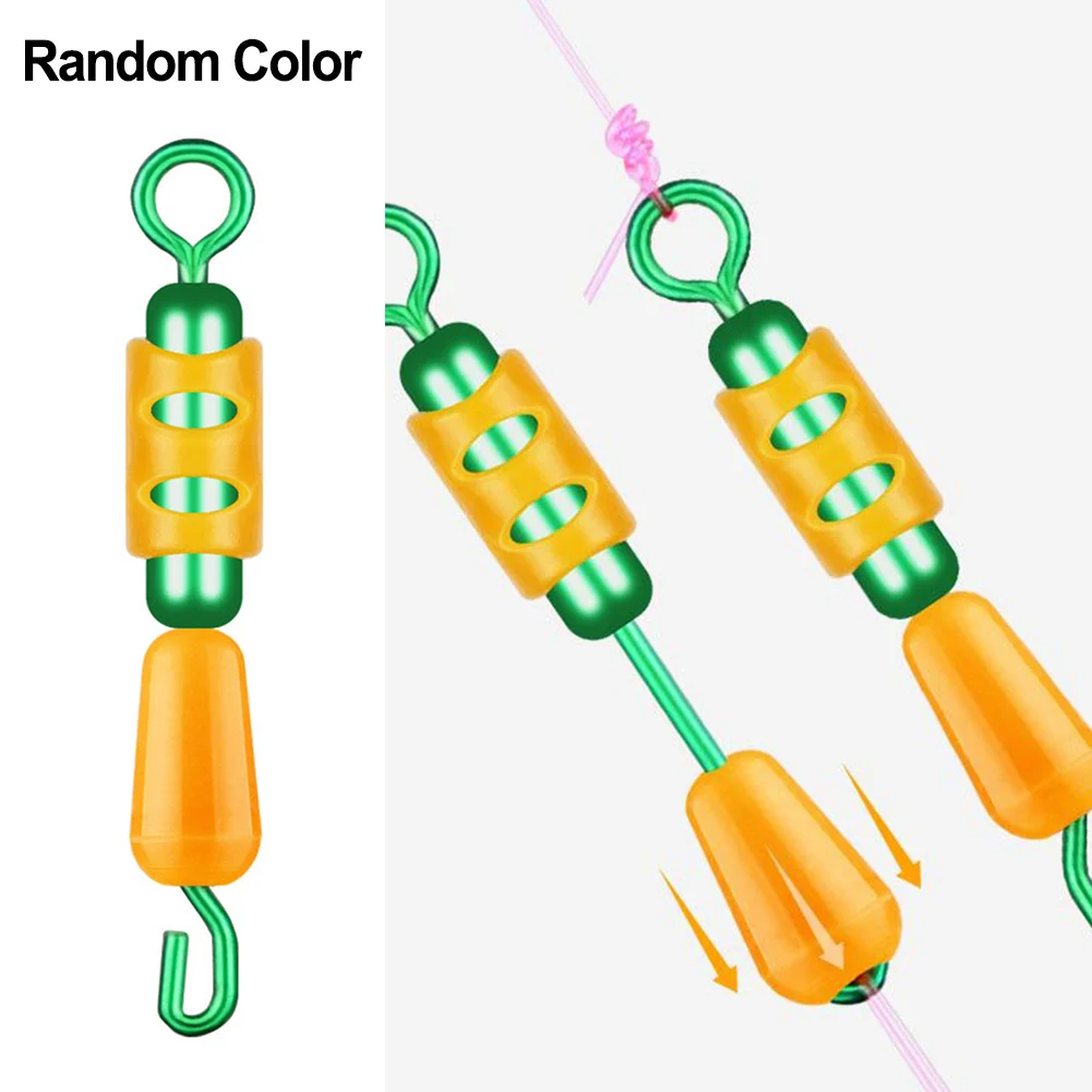 8pcs Fishing Line Connectors Buffer Spring Sub-line Clamp Quick Link Hook Fast Connector Fishing Accessories
8pcs Fishing Line Connectors Buffer Spring Sub-line Clamp Quick Link Hook Fast Connector Fishing Accessories
