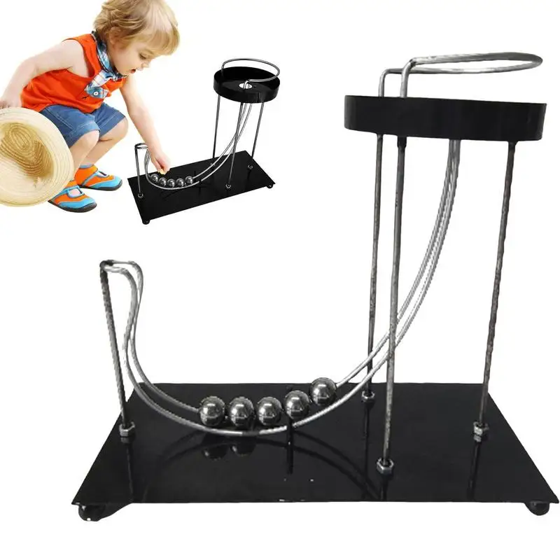 Perpetual Motion Device Perpetual Motion Machine Desk Toy Creative Desktop Decoration Office Home Mysterious Kinetic Art
Perpetual Motion Device Perpetual Motion Machine Desk Toy Creative Desktop Decoration Office Home Mysterious Kinetic Art