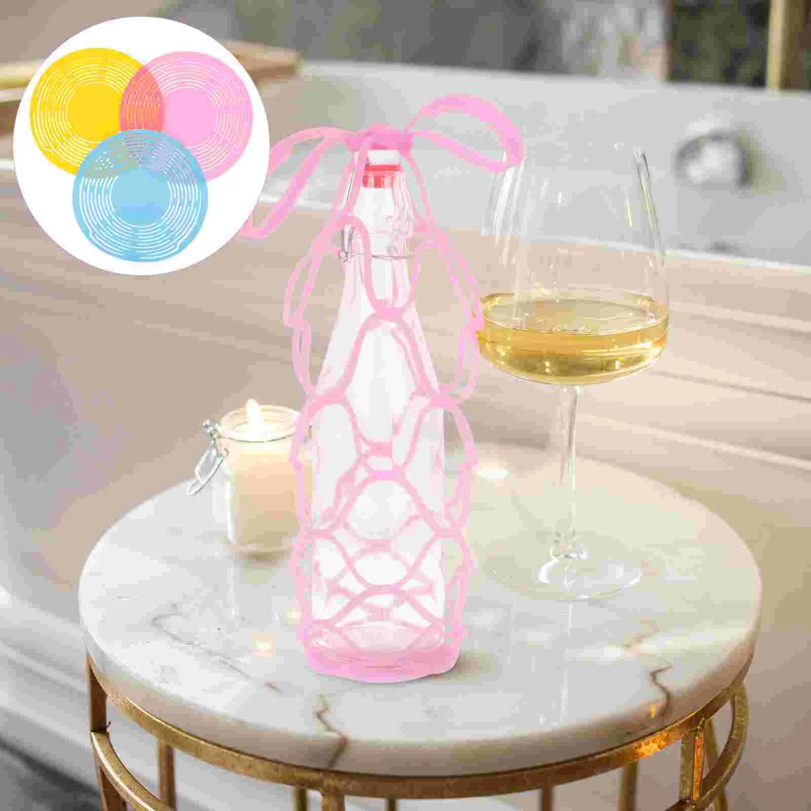 3Pcs Bottle Carrying Coaster Multi-use Carrier Mesh Holder
3Pcs Bottle Carrying Coaster Multi-use Carrier Mesh Holder