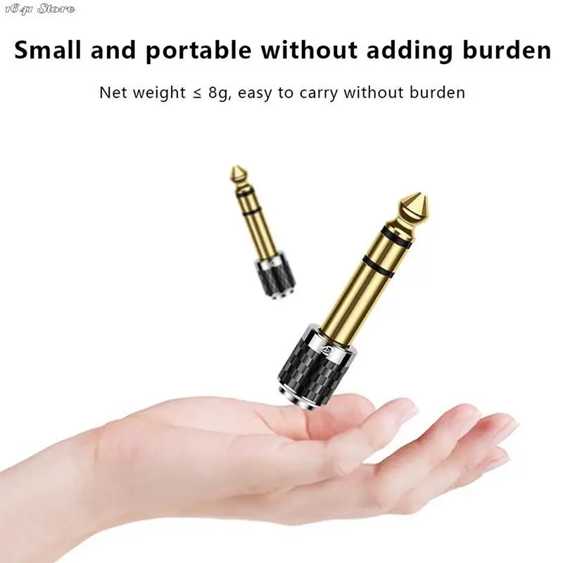 NEW 6.35mm To 3.5mm Audio Converters 1/4" 1/8" Male Female Connectors 6.35 to 3.5 Jack Headphone Adapter Connector Stereo Plug
NEW 6.35mm To 3.5mm Audio Converters 1/4" 1/8" Male Female Connectors 6.35 to 3.5 Jack Headphone Adapter Connector Stereo Plug