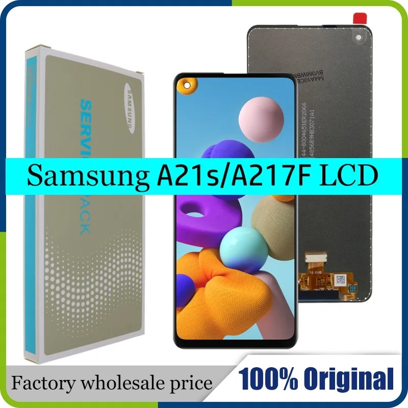 6.5" LCD For Samsung Galaxy A21s A217 A217F LCD Touch Screen Digitizer For Samsung A21s SM-A217F/DS Display Replacement
6.5" LCD For Samsung Galaxy A21s A217 A217F LCD Touch Screen Digitizer For Samsung A21s SM-A217F/DS Display Replacement