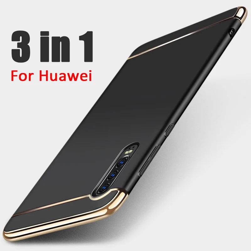 Роскошный Жесткий чехол 3 в 1 для Huawei P20 P30 P40 Lite Mate 40 20 Honor 9 10 30s 20i 10i 8X | Мобильные