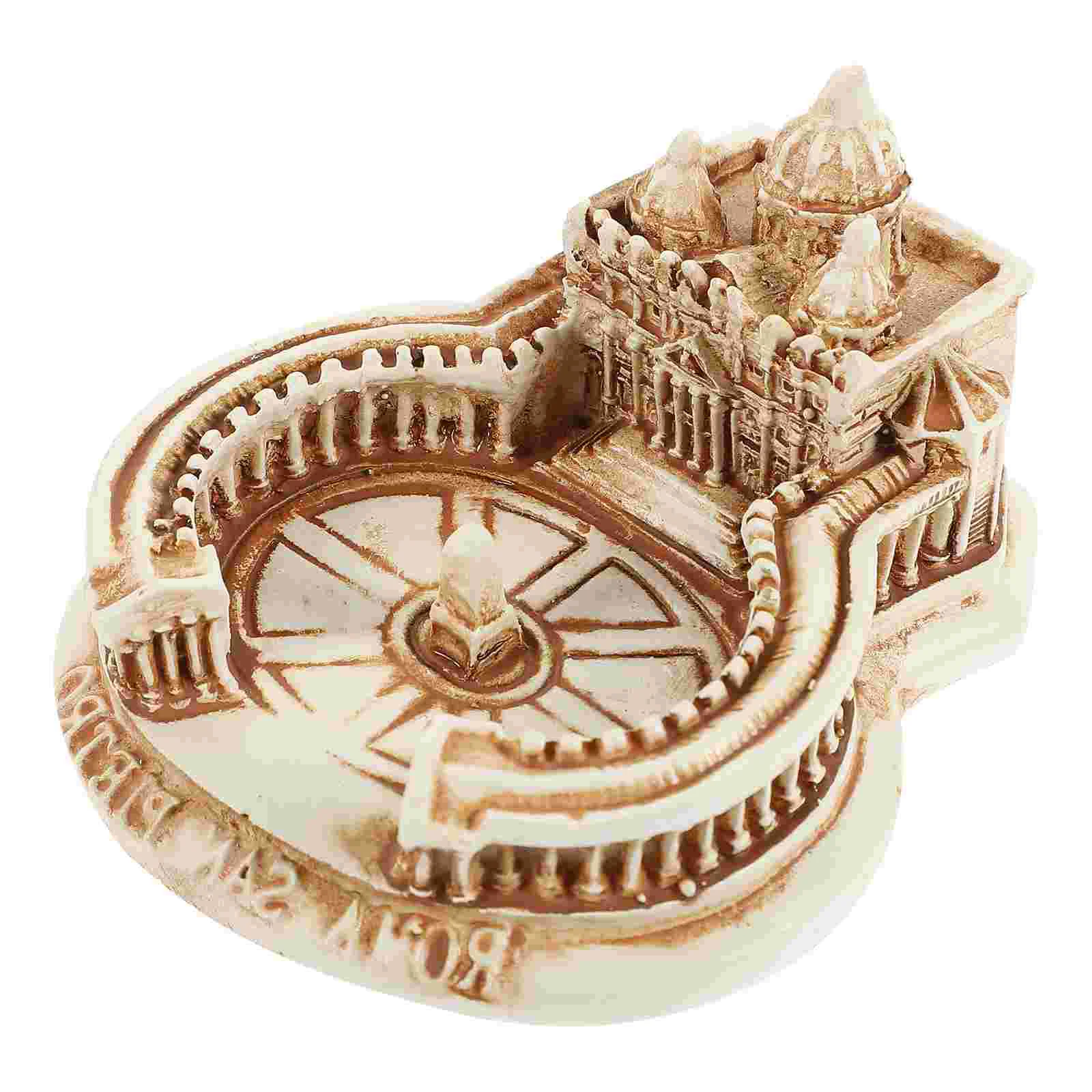 

Simulation Building Model Architectural Prop Desktop Saint Peter's Basilica Mini Gifts Resin Crafts House Models