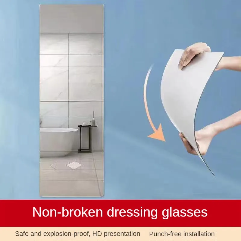 3D Mirror Wall Stickers Self-adhesive Square Soft Mirror Sticker DIY Wall Decal Sticker for Home Living Room Bathroom Decoration
3D Mirror Wall Stickers Self-adhesive Square Soft Mirror Sticker DIY Wall Decal Sticker for Home Living Room Bathroom Decoration