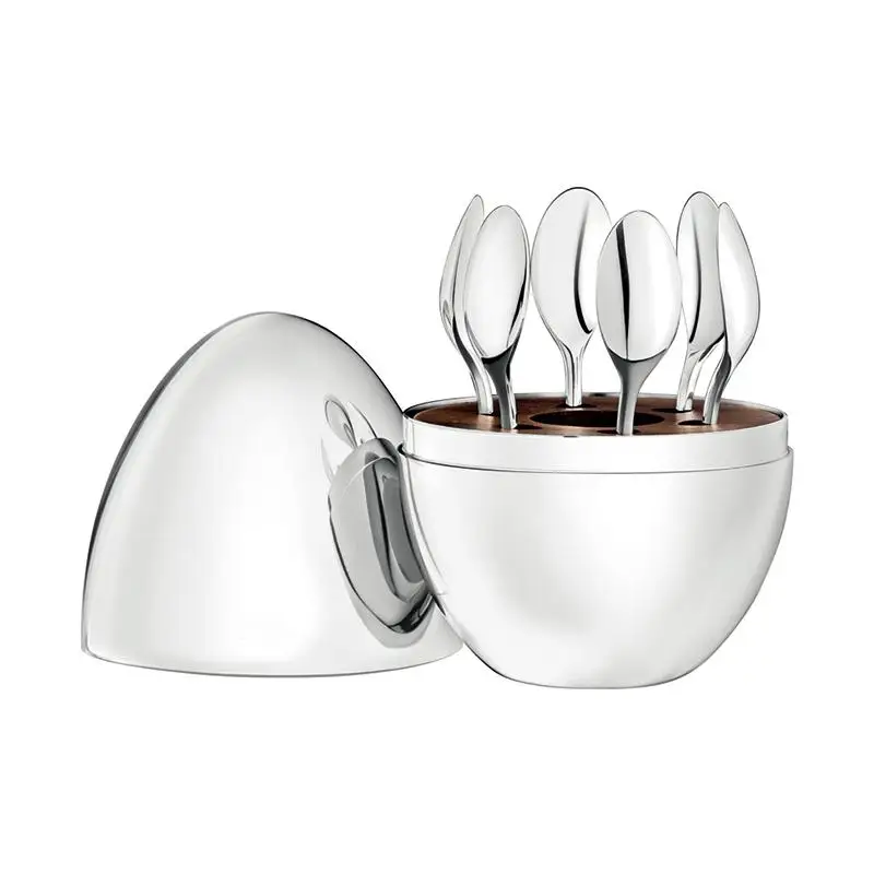 2022 Coffee Lover Home Decoration Fashion Coffee Spoon Set Electroplating Stainless Steel Egg Tea Spoon Set Coffee Accessories
2022 Coffee Lover Home Decoration Fashion Coffee Spoon Set Electroplating Stainless Steel Egg Tea Spoon Set Coffee Accessories